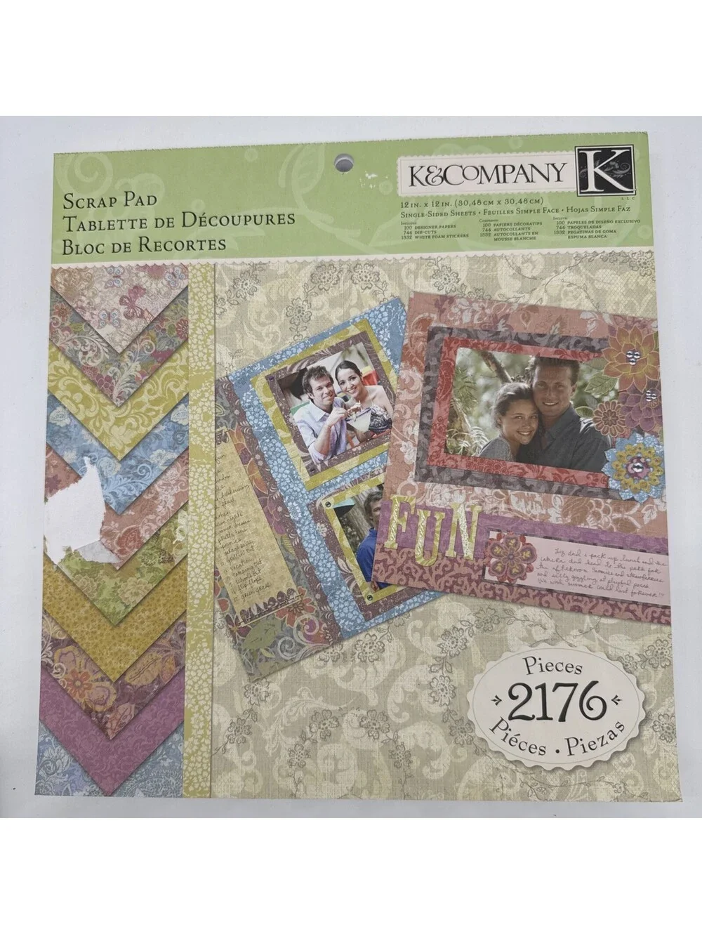 K &C Scrap Pad  12
